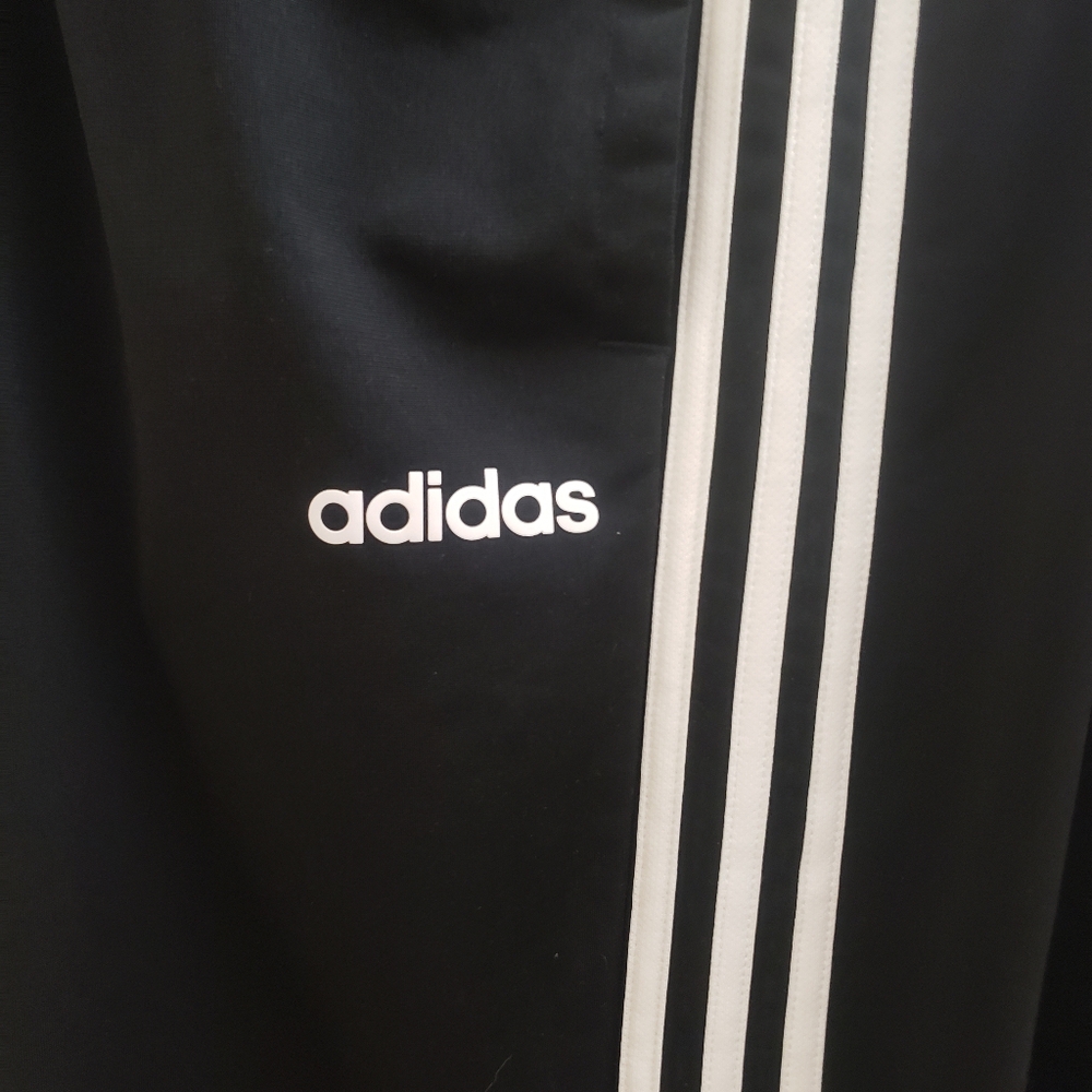 Adidas Men's Black Track Pants - Picture 2 of 6